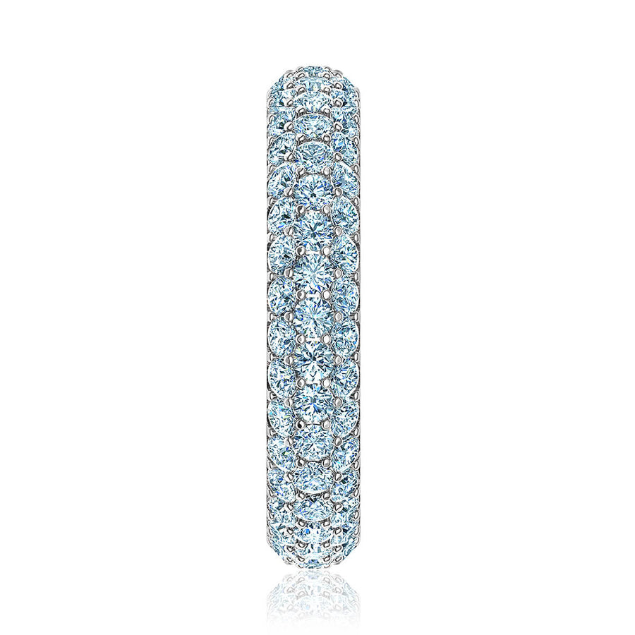 Trio Micropavé Diamond Wedding Ring (1 ct. tw.)