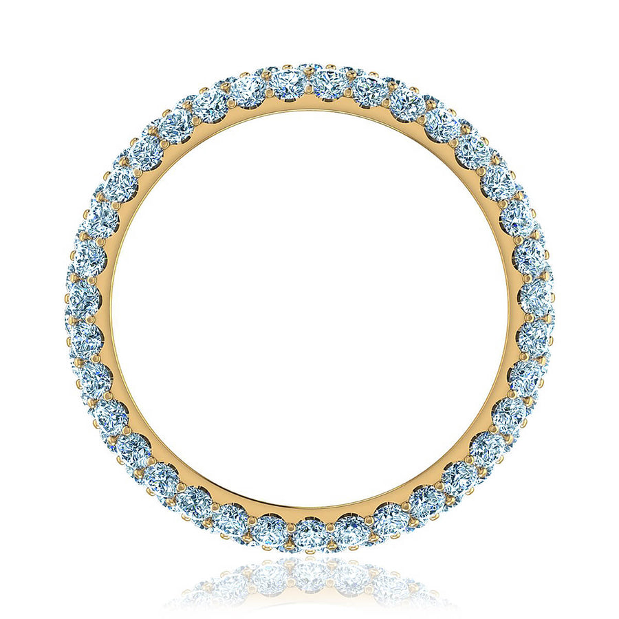 Trio Micropavé Diamond Wedding Ring (1 ct. tw.)