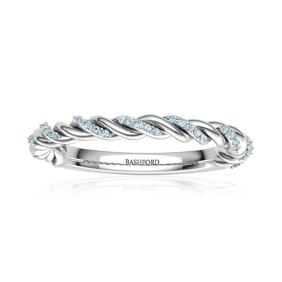 Twist Love Pave Ring (2/5 ct. tw.)