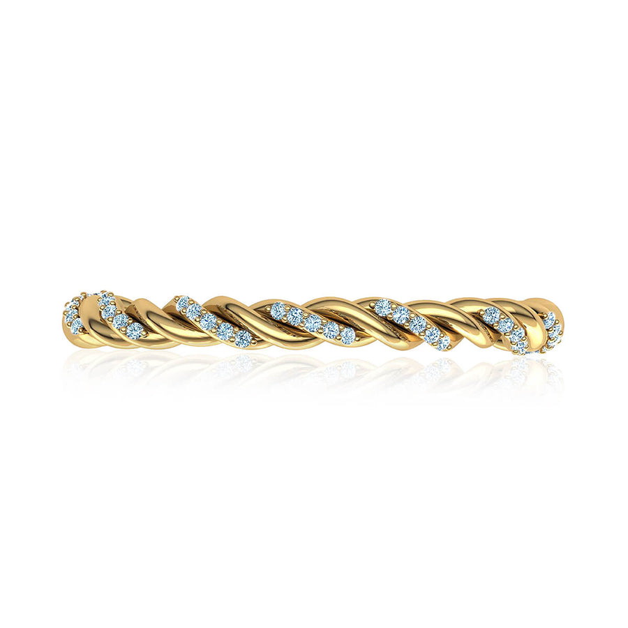 Twist Love Pave Ring (2/5 ct. tw.)