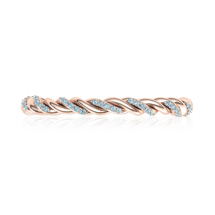 Twist Love Pave Ring (2/5 ct. tw.)