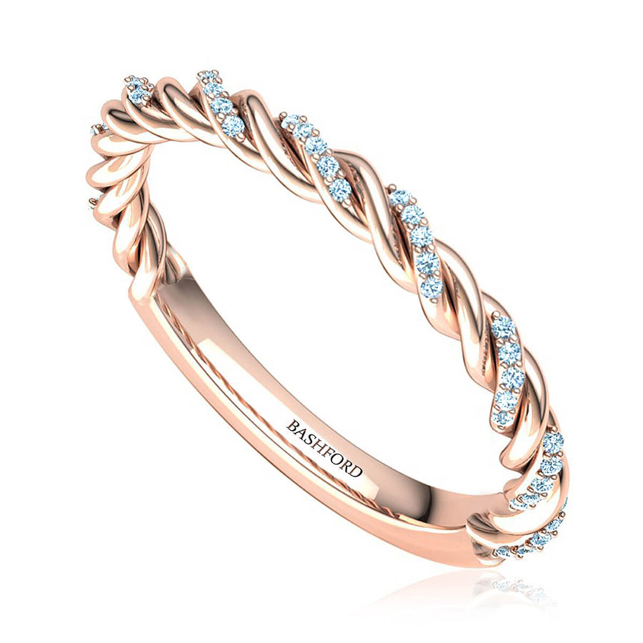 Twist Love Pave Ring (2/5 ct. tw.)