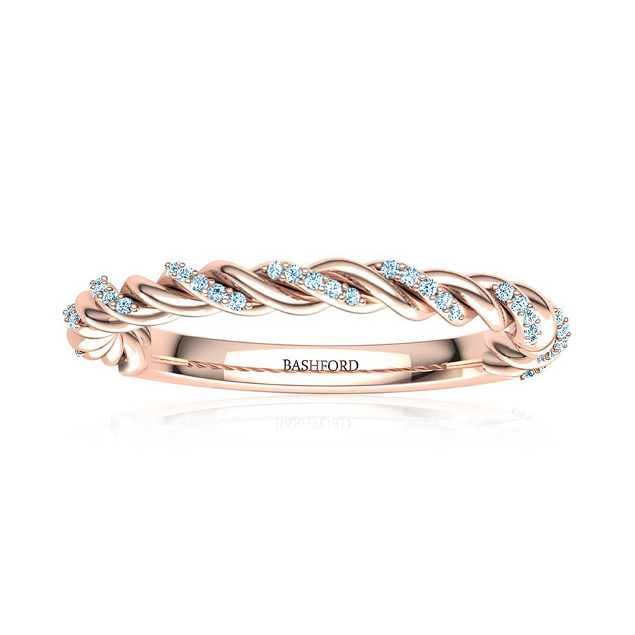 Twist Love Pave Ring (2/5 ct. tw.)