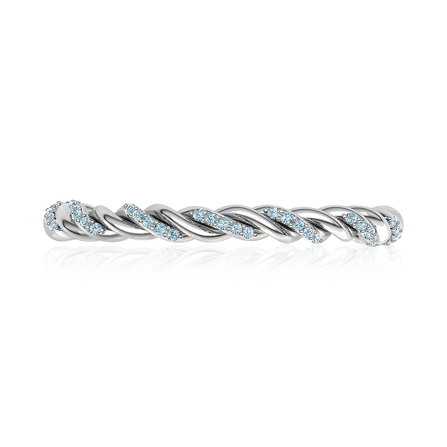 Twist Love Pave Ring (2/5 ct. tw.)