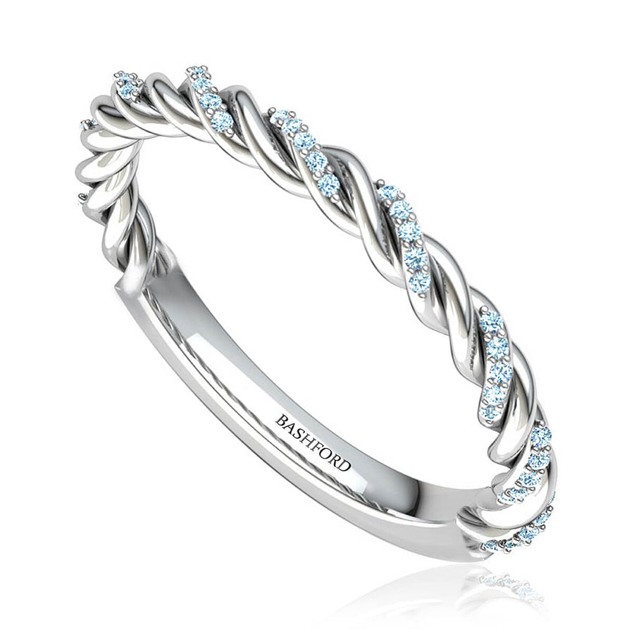 Twist Love Pave Ring (2/5 ct. tw.)