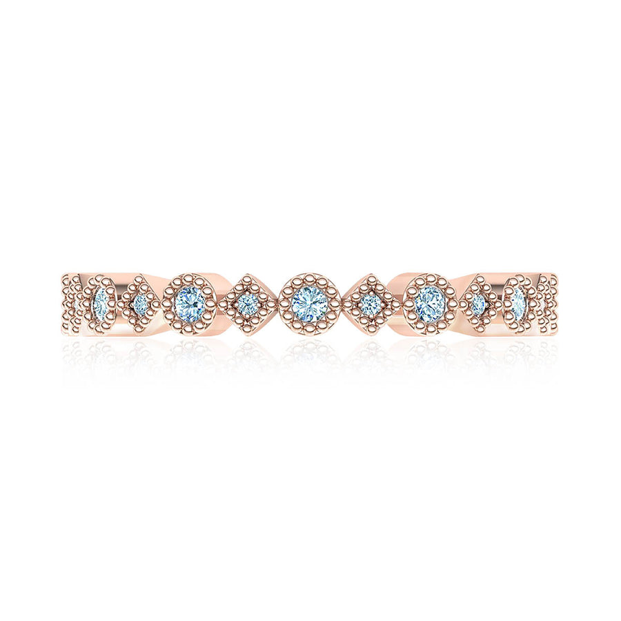 Vintage Inspired Eternity Ring (3/8 ct. tw.)