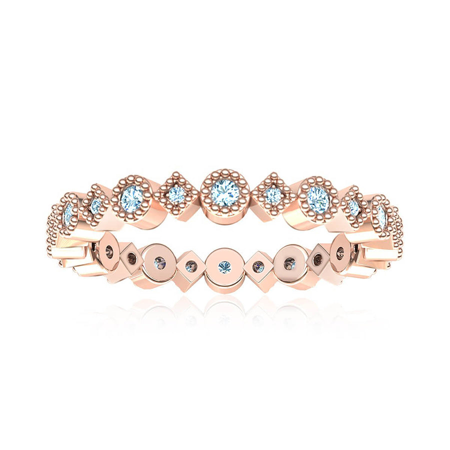 Vintage Inspired Eternity Ring (3/8 ct. tw.)