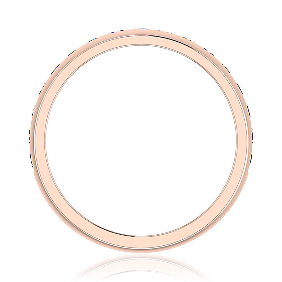 Blue Sapphire Comfort-Fit Band (7 mm)