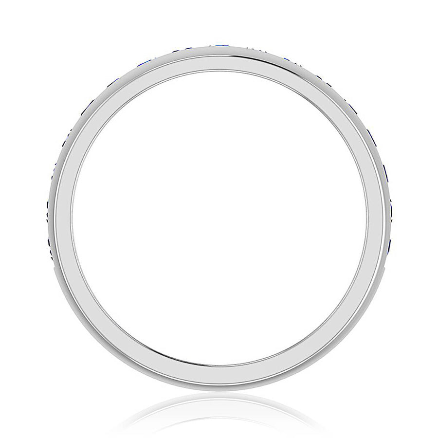 Blue Sapphire Comfort-Fit Band (7 mm)